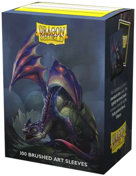 Sleeves - Dragon Shield - Box 100 - Brushed Art - Baby Dragon Huey