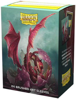 Sleeves - Dragon Shield - Box 100 - Brushed Art - Baby Dragon Wyngs