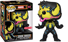 Venom - Eddie Brock Blacklight Pop! & Tee Collector's Box - Target Exclusive