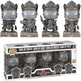 Four Heavenly Kings 4-Pack Pop! Vinyl ASIA - 2022 SDCC Exclusive