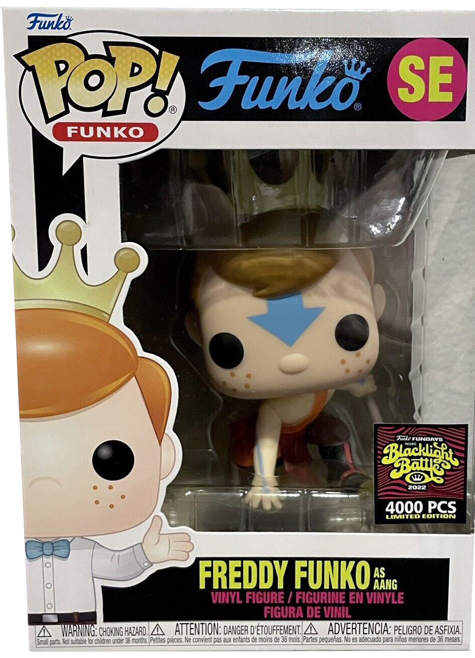 Freddy as Aang Avatar Pop! Vinyl 4000PC Limited Edition- SDC22 EXCLUSIVE
