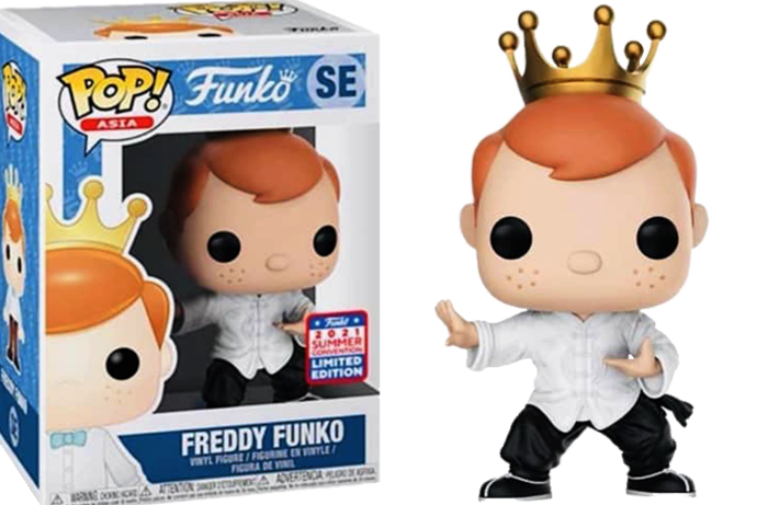 Freddy Funko - Freddy Kung Fu IP MAN Pop! Vinyl - ASIA EXCLUSIVE