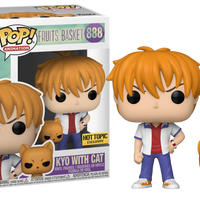 Fruits Basket - Kyo With Cat Pop! Vinyl - HOT TOPIC EXCLUSIVE