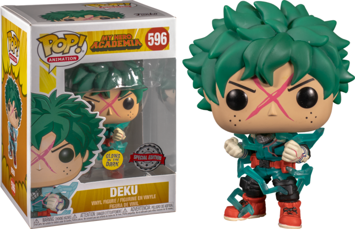 Deku My Hero Academia Box Pop Funko Pop Deku Glow In The Dark