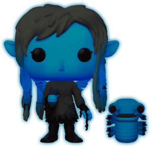 The Dark Crystal: Age Of Resistance - Deet with Baby Nurlock Blue Glow in the Dark Pop! Vinyl Figure (RS) - Rogue Online Pty Ltd