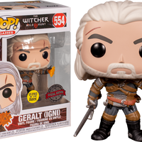 The Witcher 3: Wild Hunt - Geralt Igni Glow in the Dark Pop! Vinyl Figure (RS) - Rogue Online Pty Ltd