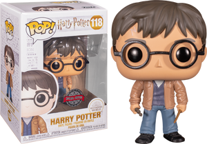 Harry Potter - Harry with Two Wands US Exclusive Pop! Vinyl [RS] - Rogue Online Pty Ltd