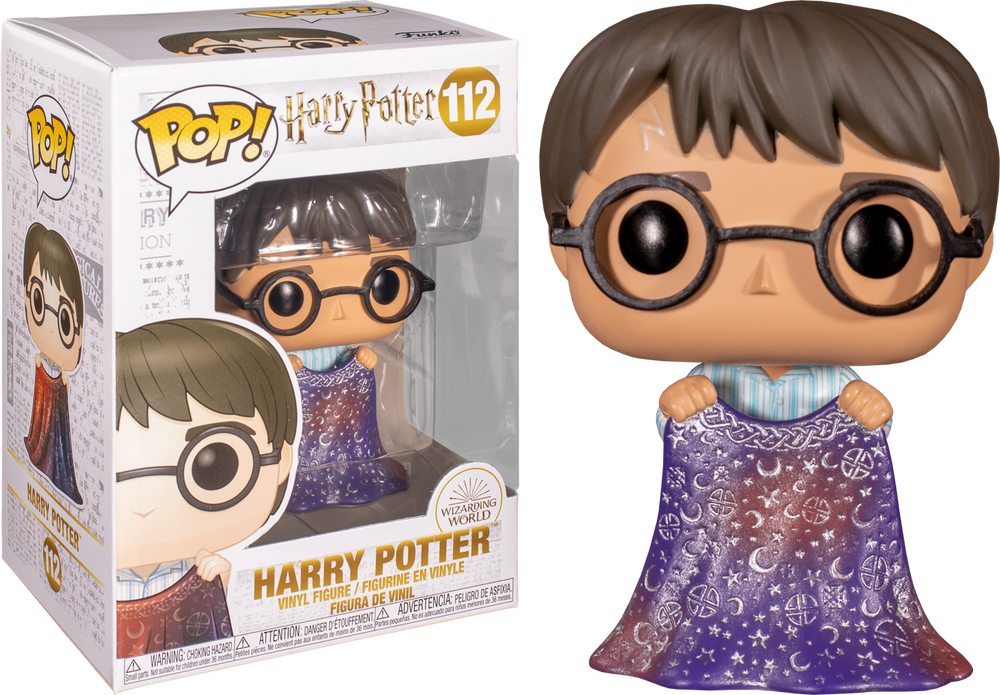 Harry Potter - Harry with Invisibility Cloak Pop! Vinyl - Rogue Online Pty Ltd