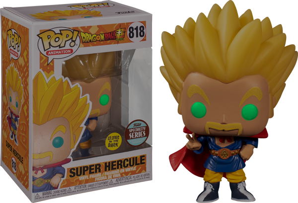 Dragon Ball Super - Super Saiyan Hercule Glow in the Dark Pop! Vinyl Figure (RS) - Rogue Online Pty Ltd