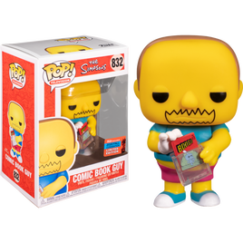 The Simpsons - Comic Book Guy Pop! Vinyl Figure (2020 Fall Convention Exclusive) (RS) - Rogue Online Pty Ltd