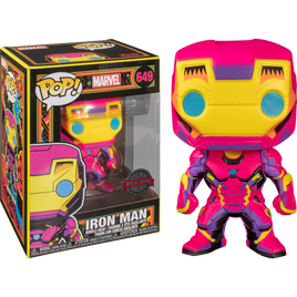 Iron Man - Iron Man Blacklight Exclusive Pop! Vinyl [RS] - Rogue Online Pty Ltd