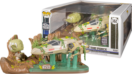 Star Wars - Yoda lifting X-Wing Star Wars Celebration Exclusive Pop! Deluxe [RS] - Rogue Online Pty Ltd