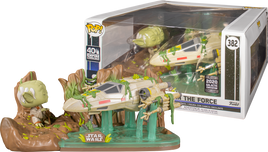 Star Wars - Yoda lifting X-Wing Star Wars Celebration Exclusive Pop! Deluxe [RS]