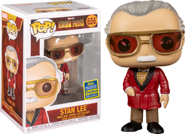 Iron Man - Stan Lee as Hugh Hefner Cameo Pop! Vinyl Figure (2020 Summer Convention Exclusive) (RS) - Rogue Online Pty Ltd