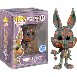 Looney Tunes - Bugs Bunny Carrot Artist Series Pop! Vinyl Figure with Pop! Protector (Popcultcha Exclusive) - FUNKO SHOP EXCLUSIVE IMPORT