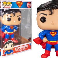 Superman - Superman 10" Exclusive Pop! Vinyl - CHASE BUNDLE