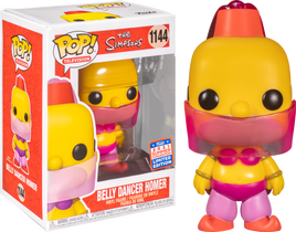 2021 Funkon Summer Convention - The Simpsons Belly Dancer Homer Exclusive Pop! Vinyl