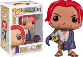 One Piece - Shanks Exclusive Pop! Vinyl - 1 IN 6 CHASE CHANCE