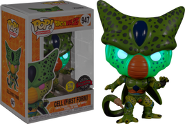 Dragon Ball Z - Cell First Form Glow in the Dark Exclusive Pop! Vinyl Figure