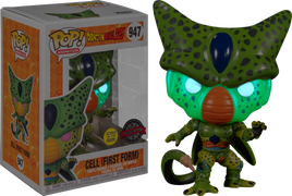Dragon Ball Z - Cell First Form Glow in the Dark Exclusive Pop! Vinyl Figure