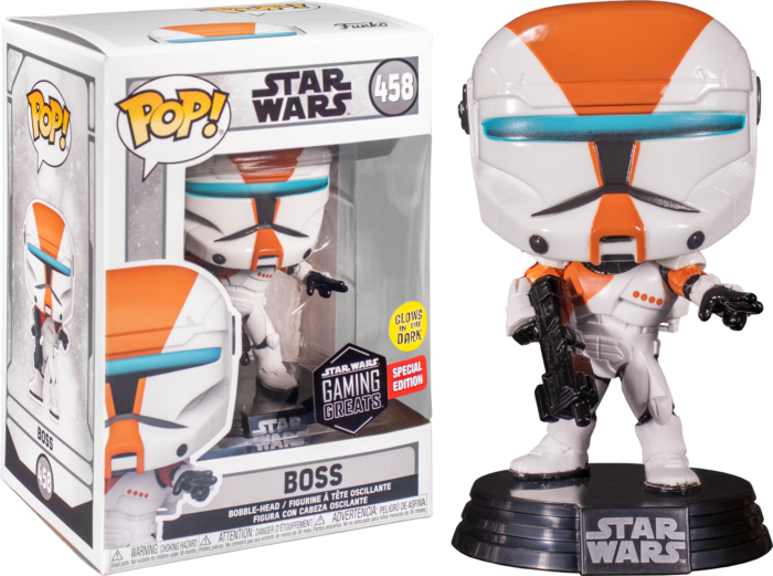 Star Wars: Republic Commando - Boss Glow in the Dark Pop! Vinyl Figure