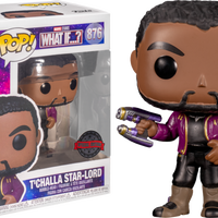 Marvel What If…? - T’Challla Star-Lord Unmasked Exclusive Pop! Vinyl Figure