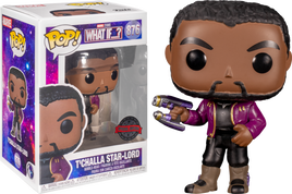 Marvel What If…? - T’Challla Star-Lord Unmasked Exclusive Pop! Vinyl Figure