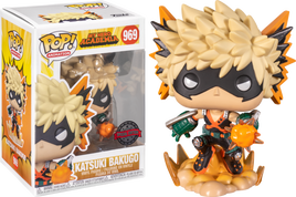 My Hero Academia - Figurine en vinyle Pop! exclusive de Katsuki Bakugo avec explosion