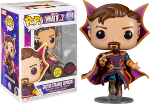 Marvel What If…? - Doctor Strange Supreme Glow in the Dark Exclusive Pop! Vinyl Figure