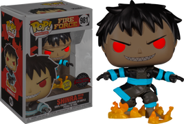 Fire Force - Shinra with Fire Glow Exclusive Pop! Vinyl