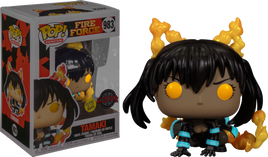 Fire Force - Tamaki with Fire Glow Exclusive Pop! Vinyl