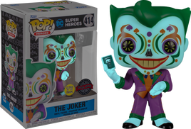 Batman - Joker Dia De Los DC Glow Exclusive Pop! Vinyl [RS]