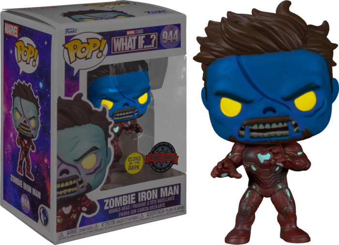 Marvel - What If…? - Zombie Iron Man Glow in the Dark Pop! Vinyl Figure