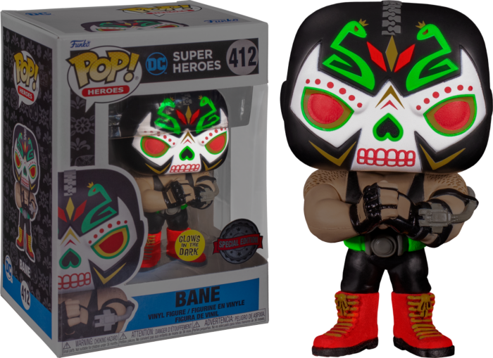 Batman Bane Dia De Los DC Glow Exclusive Pop! Vinyl [RS]| Rogue