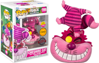 Alice in Wonderalnd - Cheshire Cat on Head Exclusive Pop! Vinyl - CHASE BUNDLE