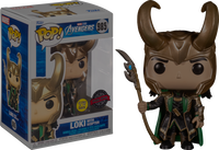 The Avengers - Loki with Sceptor Glow Exclusive Pop! Vinyl Figure