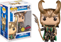 The Avengers - Loki with Sceptor Glow Exclusive Pop! Vinyl Figure