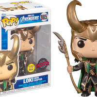 The Avengers - Loki with Sceptor Glow Exclusive Pop! Vinyl Figure