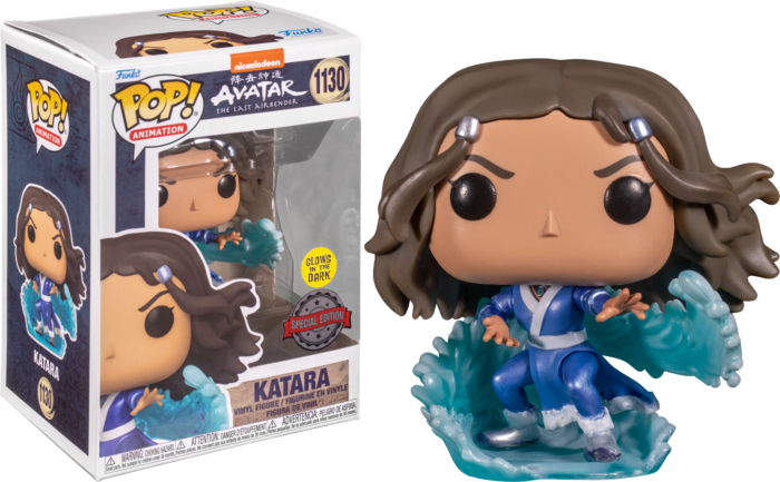 Avatar: The Last Airbender Katara Metallic Glow in the Dark Pop