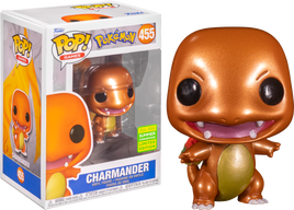 Pokemon - Metallic Charmander Pop! Vinyl - SD22 Convention Exclusive