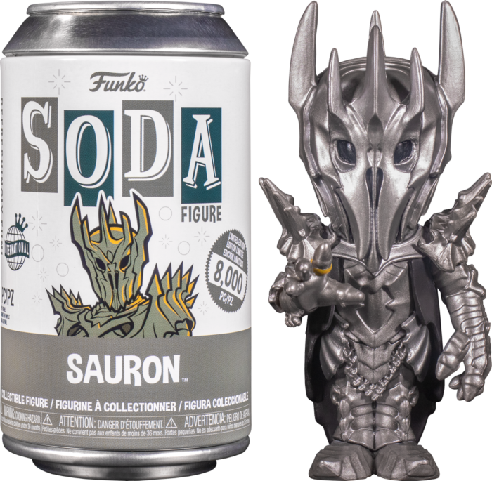 The Lord of the Rings - Sauron SODA Vinyl Figure in Collector Can