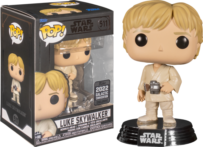 Star Wars - Luke Skywalker Pop! Vinyl Figure (2022 Galactic Convention Exclusive)