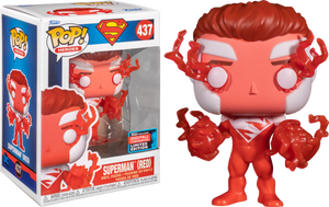 DC - Superman (Red) Pop! Vinyl - 2022 NYCC Convention Exclusive
