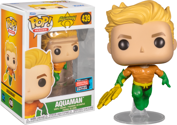 DC - Aquaman Pop! Vinyl - 2022 NYCC Convention Exclusive