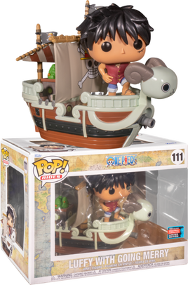 One Piece - Luffy with Going Marry Pop! Vinyl - 2022 NYCC Convention Exclusive
