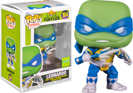 Power Rangers x Teenage Mutant Ninja Turtles - Leonardo as Blue Ranger Pop! Vinyl - SD22 Convention Exclusive