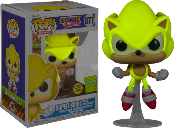 Buy Pop! Pin Super Sonic (Glow) at Funko.