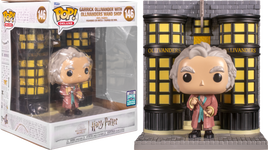 HARRY POTTER - Garrick Ollivander with Ollivanders Wand Shop Diagon Alley Diorama Deluxe Pop! Vinyl - 2022 FUNKON