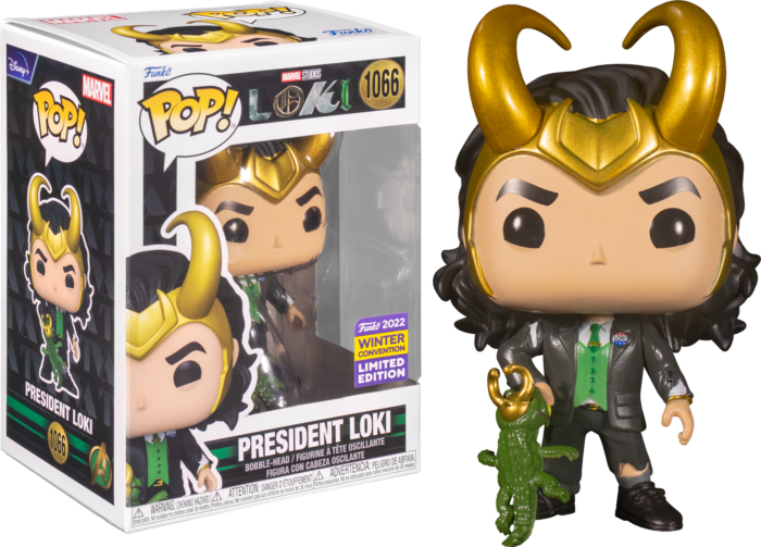 MARVEL - President Loki Pop! Vinyl WC22 Convention Exclusive