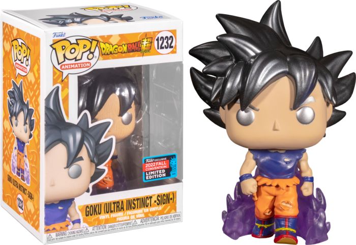 Dragon Ball Super - Goku Ultra Instinct Pop! Vinyl - 2022 NYCC Convention Exclusive